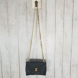 Paloma Picasso Black Crossbody Gold Chain